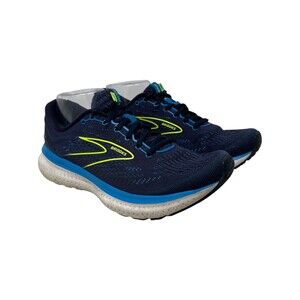 Brooks Sneaker Mens Size 8.5 Blue Geometric Glycerin 19 Running Shoes 1103561D